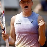 Iga Swiatek: la joie de retrouver les demi-finales à Roland-Garros KEYSTONE/EPA/YOAN VALAT